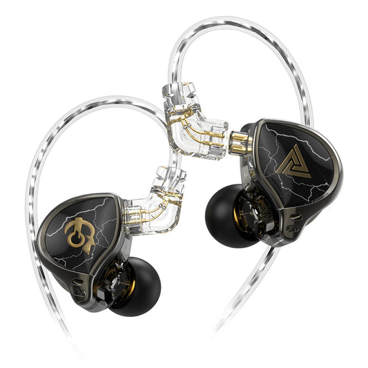 QKZ x HBB - Single Dynamic Driver Earphones 1DD IEM