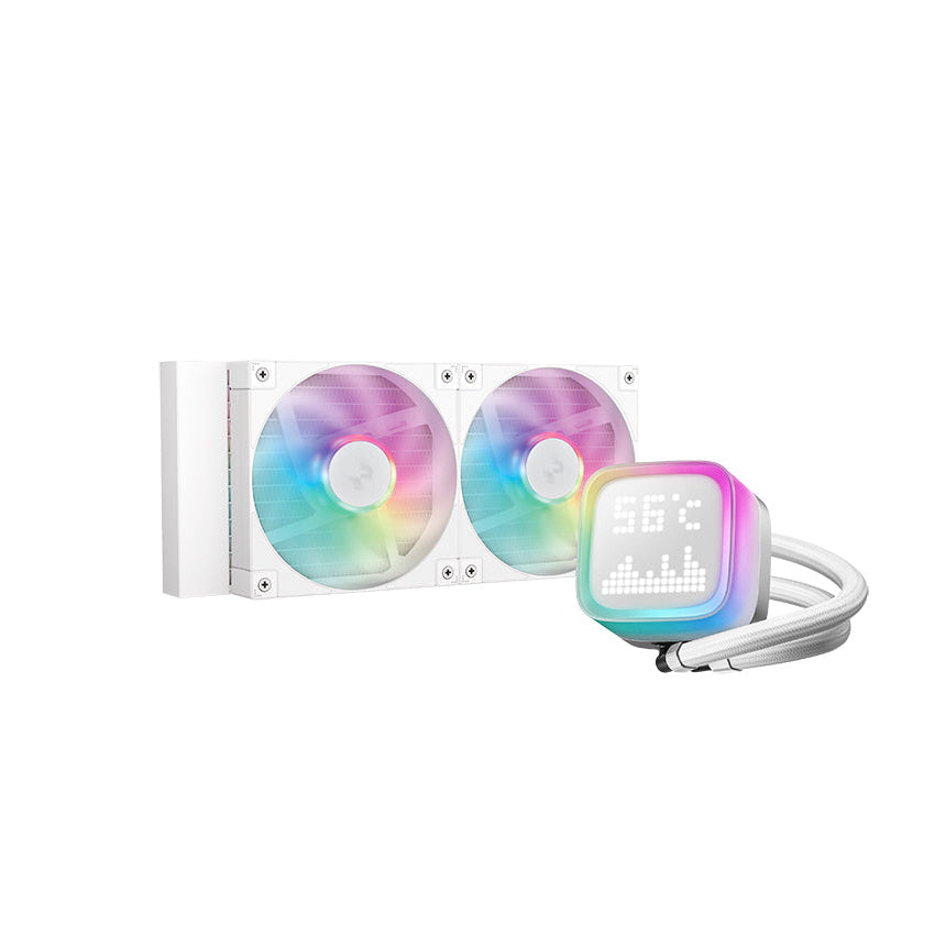 DeepCool LP240 ARGB - 240mm Matrix Display AIO CPU Cooler