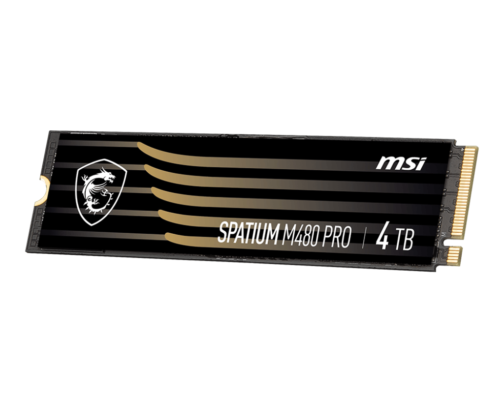 MSI Spatium M480 Pro Gen4 NVMe SSD