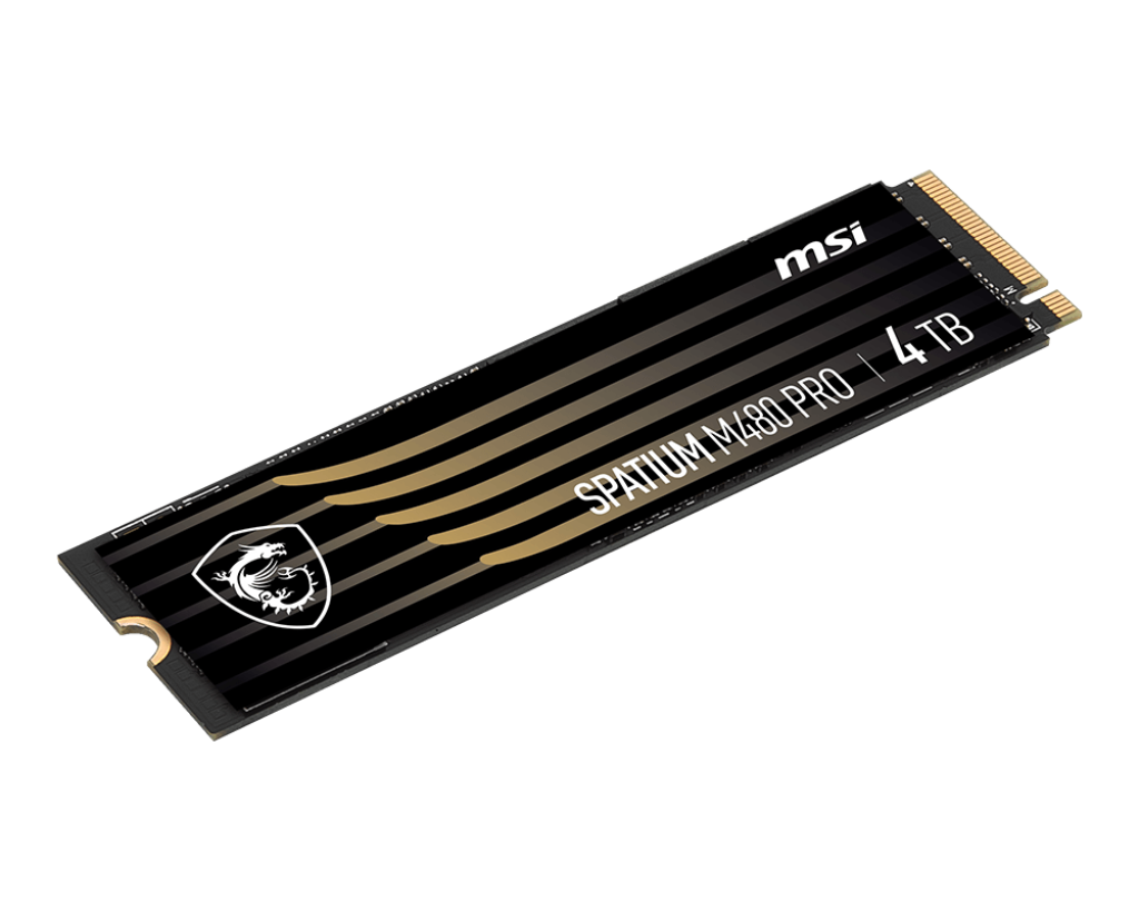 MSI Spatium M480 Pro Gen4 NVMe SSD