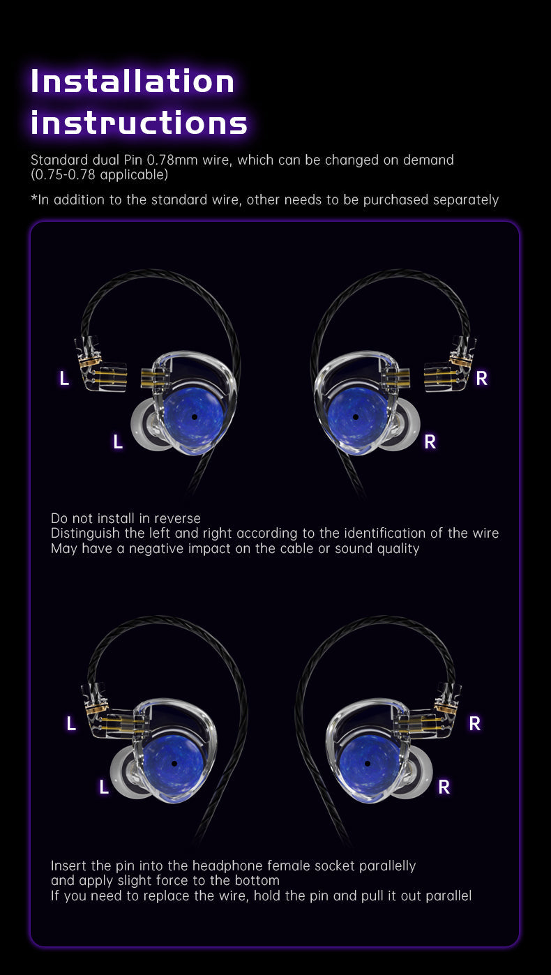 ND Planet - 12mm Single Dynamic Driver Earphones 1DD IEM