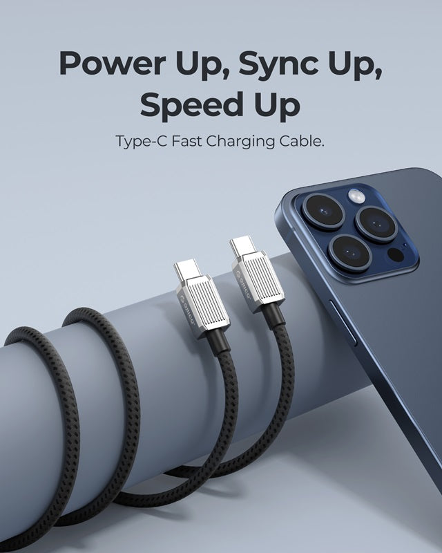 ORICO USB-C PD 100W 5A Fast Charging Cable