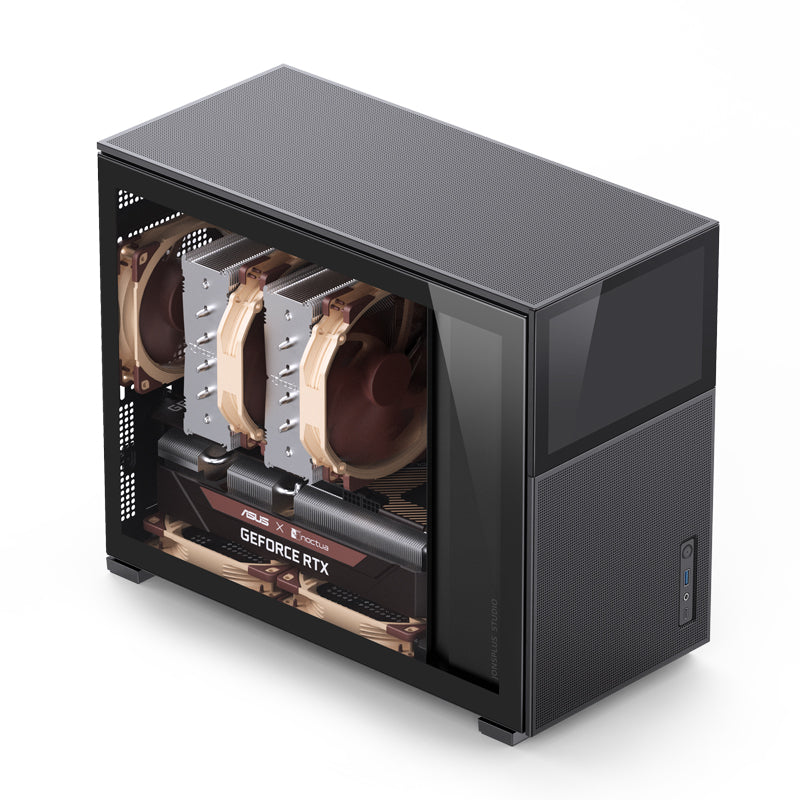 Jonsbo D31 Mesh Screen - mATX Tempered Glass Mid-Tower Case
