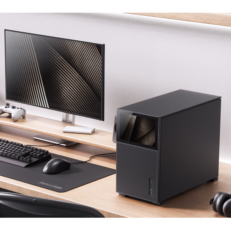 Jonsbo D31 Mesh Screen - mATX Tempered Glass Mid-Tower Case