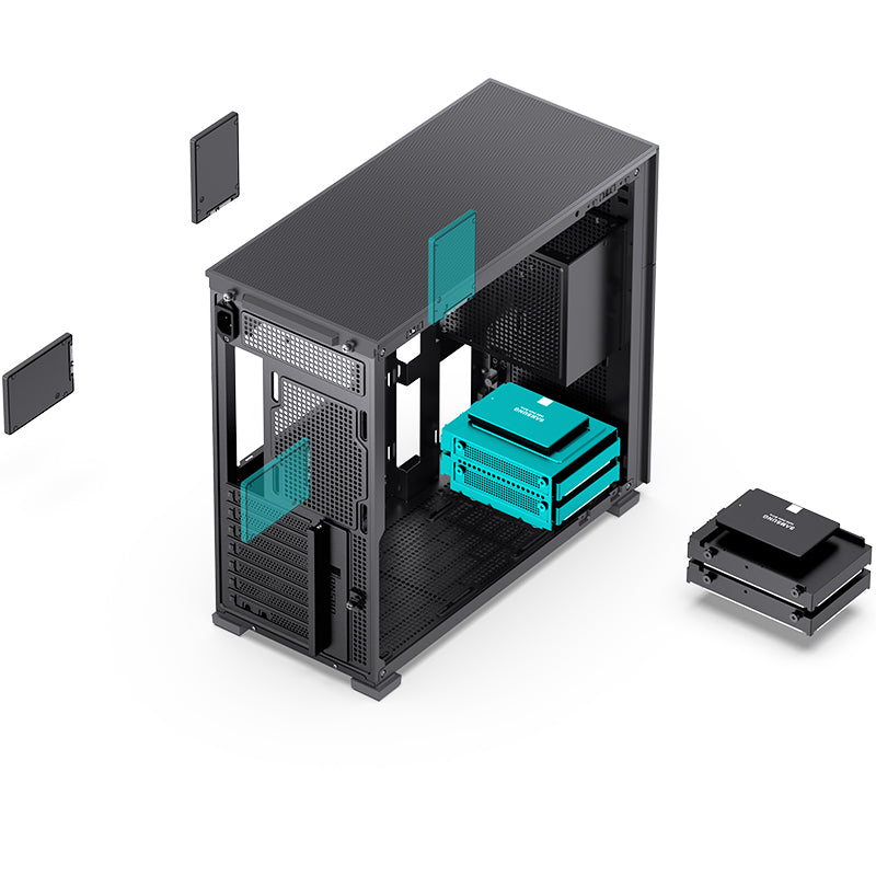 Jonsbo D41 Mesh - ATX Tempered Glass Mid-Tower Case