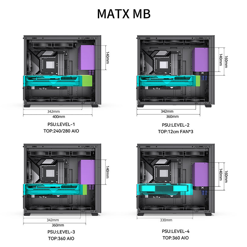 Jonsbo D41 Mesh - ATX Tempered Glass Mid-Tower Case