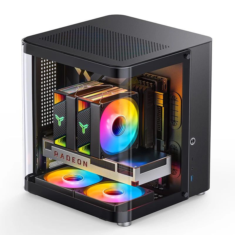 Jonsbo TK-1 - mATX Tempered Glass Mid-Tower Case