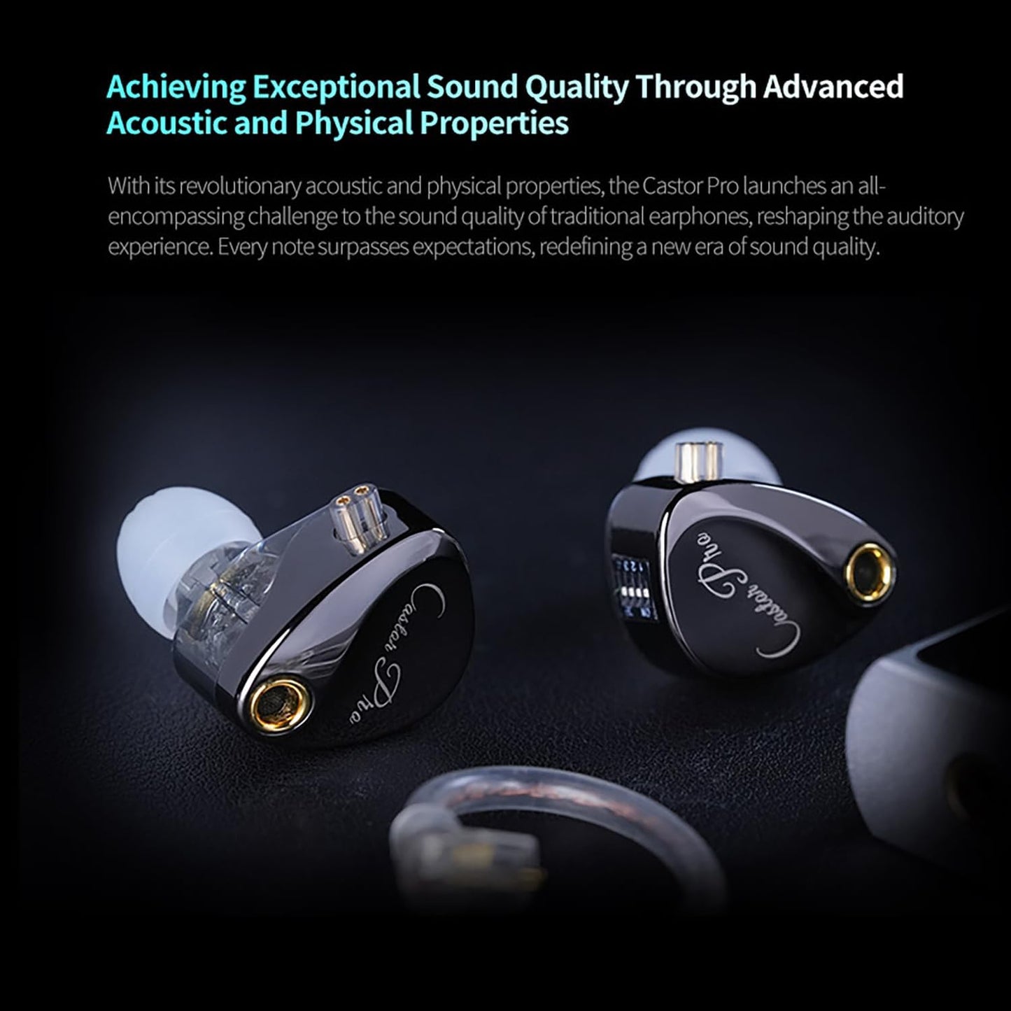 KZ Castor PRO - Tunable Dual Driver Earphones 2DD IEM