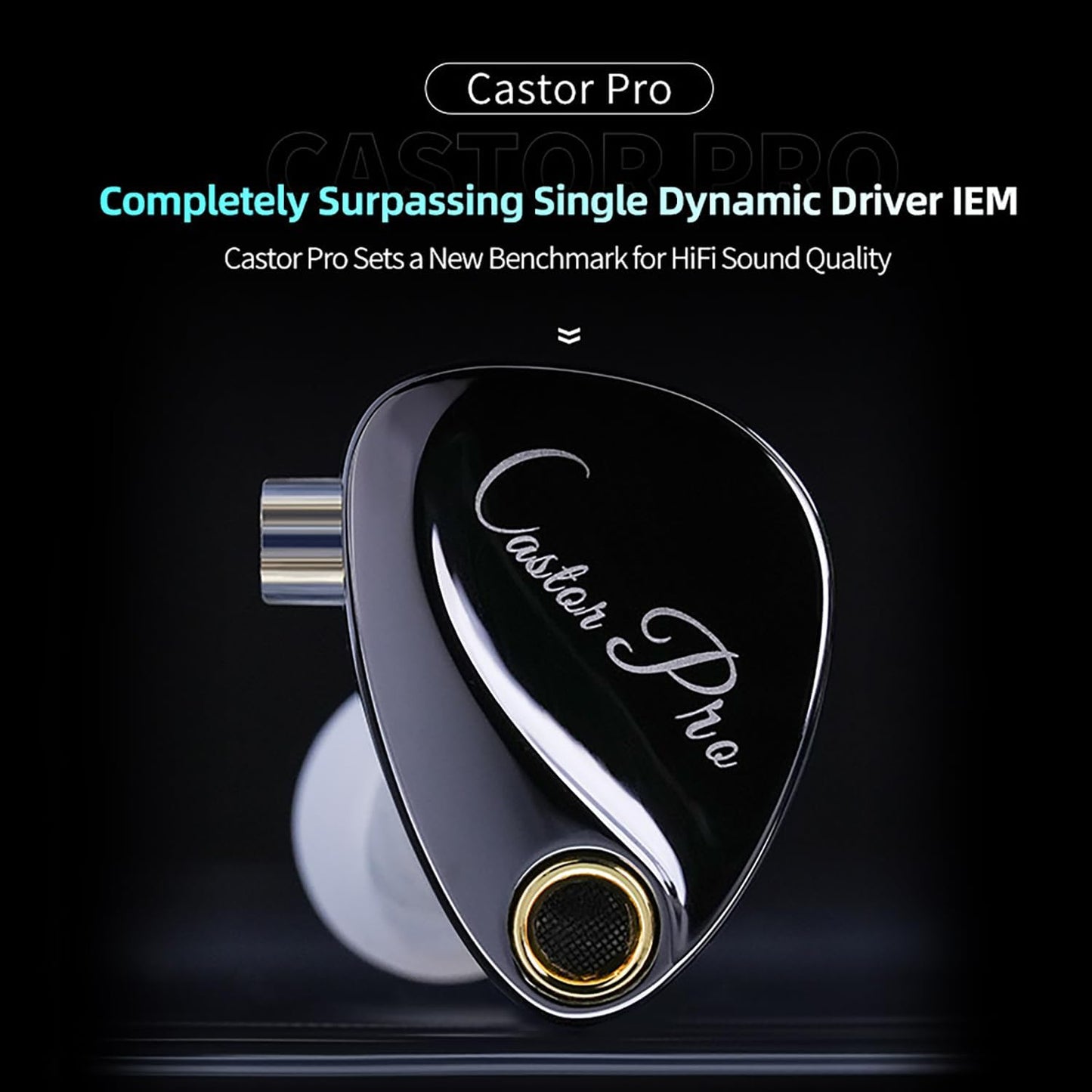 KZ Castor PRO - Tunable Dual Driver Earphones 2DD IEM