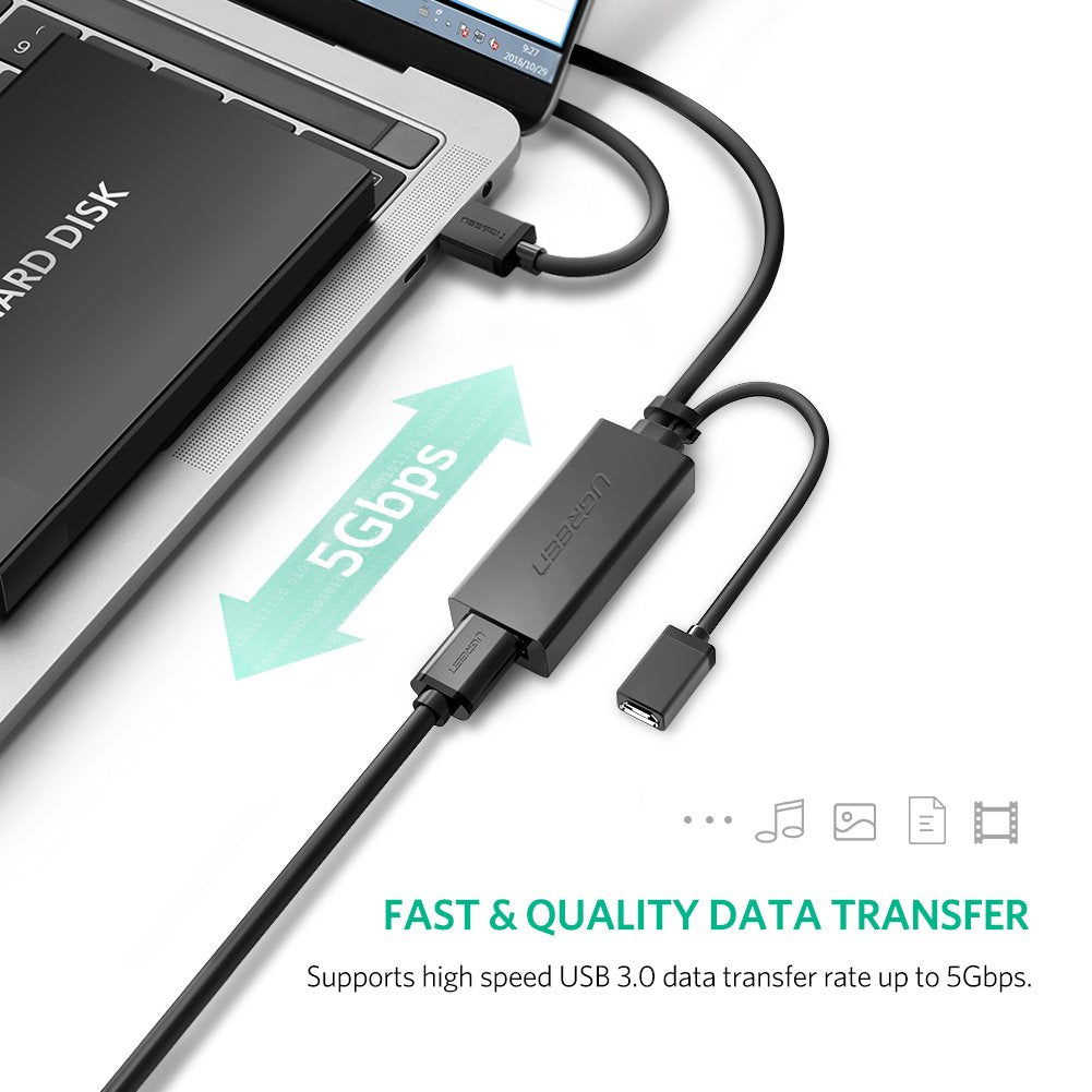 UGREEN USB 3.0 Extension Cable with Active Repeater