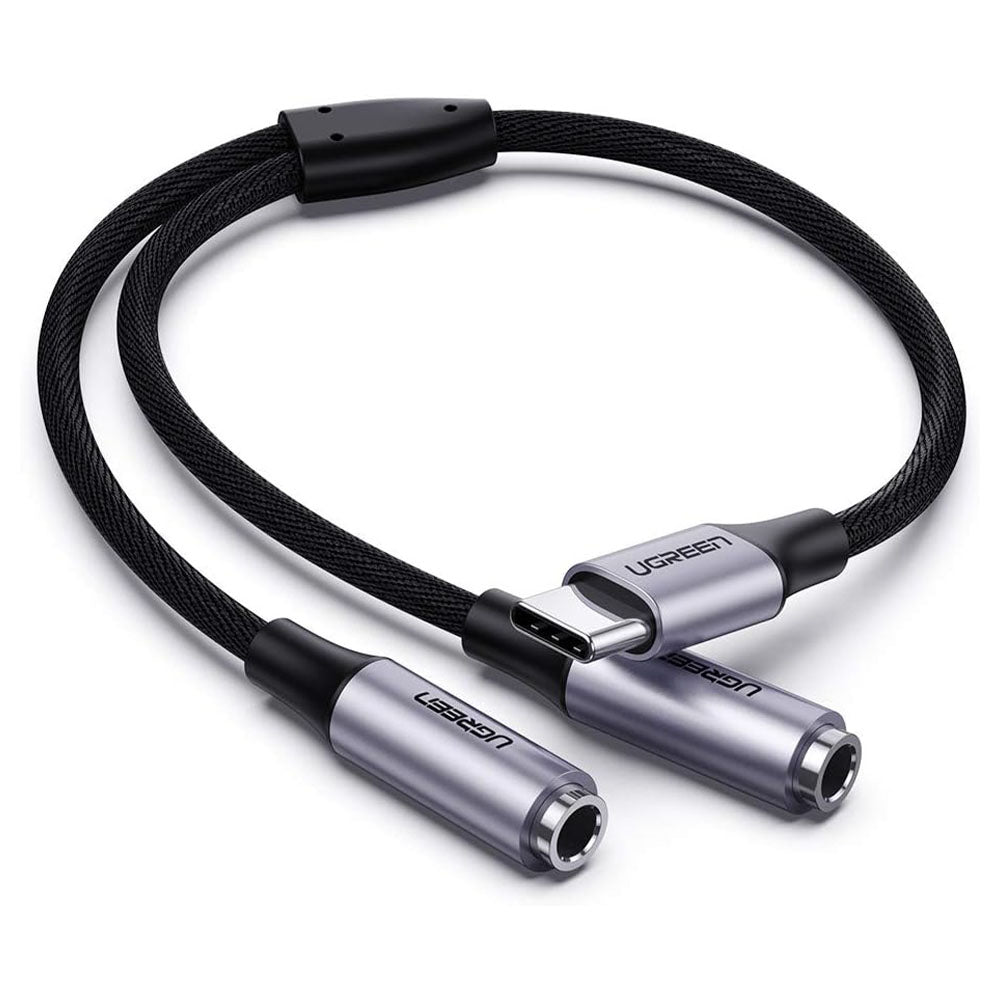 UGREEN AV144 USB-C to Female Headphone Splitter Cable