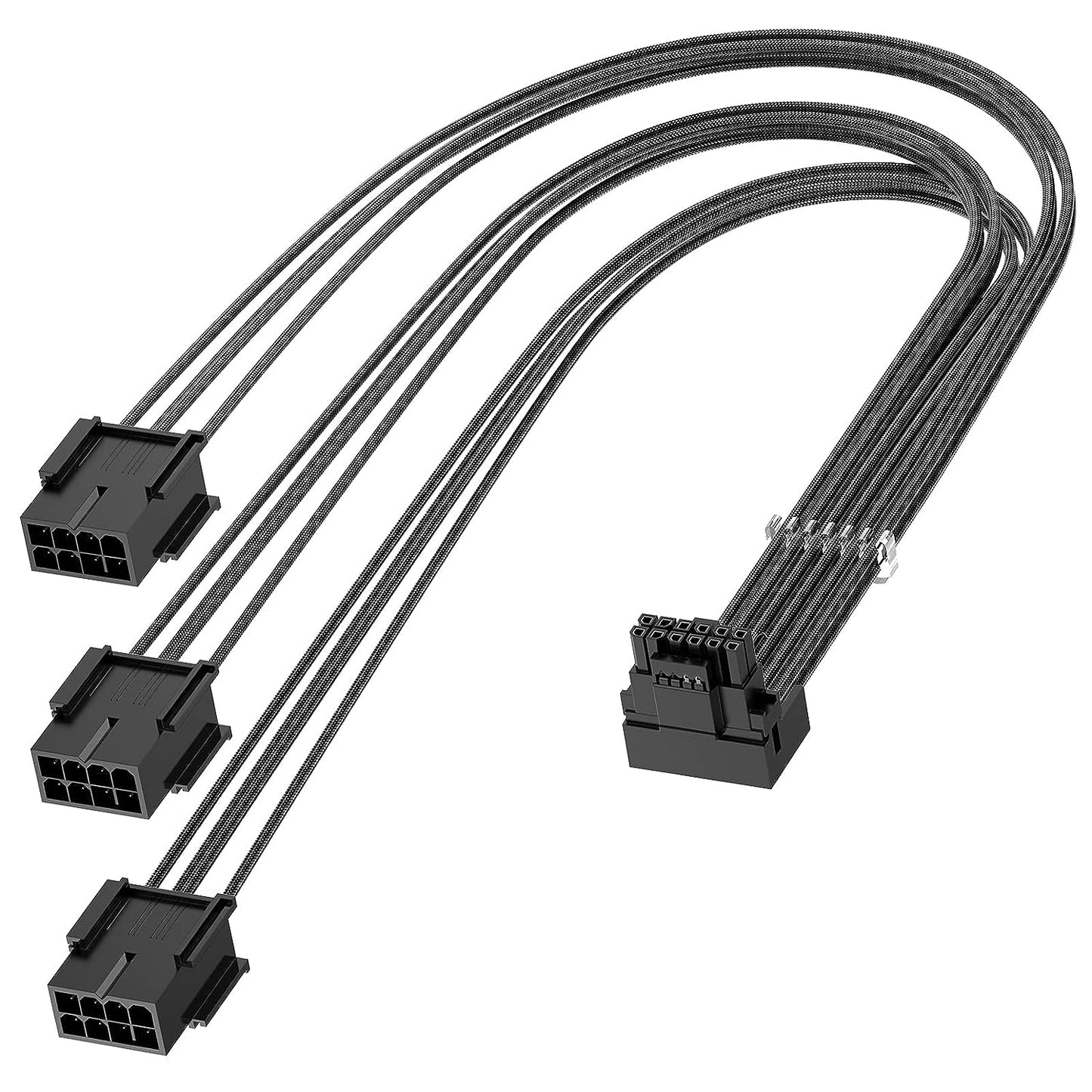 AsiaHorse 12VHPWR GPU Sleeved Power Supply Extension Cable