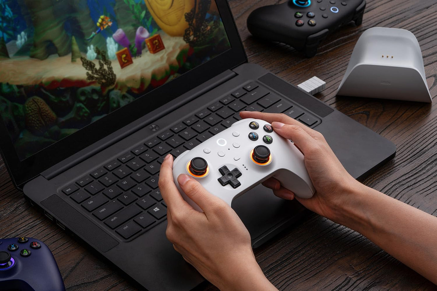 8Bitdo Ultimate 2 Wireless TMR Joystick Controller - Windows and Android
