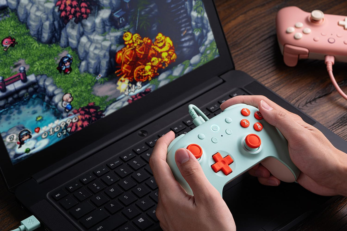 8Bitdo Ultimate 2C Wired Hall Effect Joystick Controller - Windows and Android