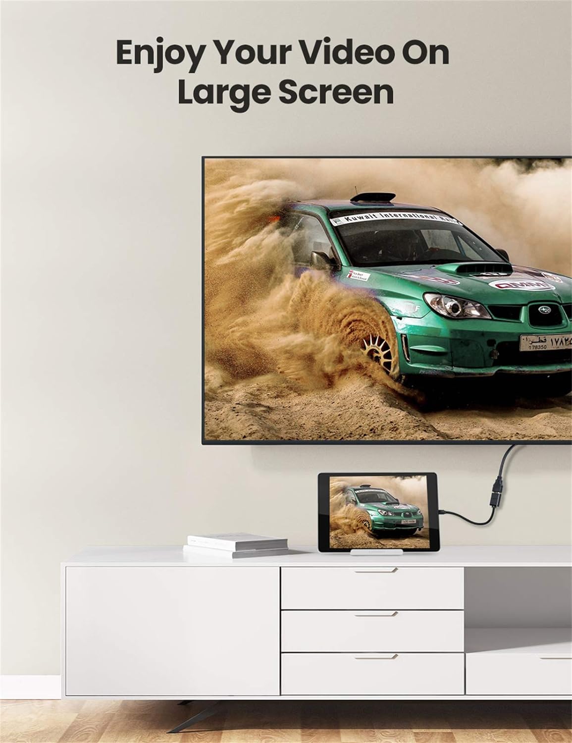 Ugreen Micro HDMI Male to HDMI Female Adapter - 4K 60hz