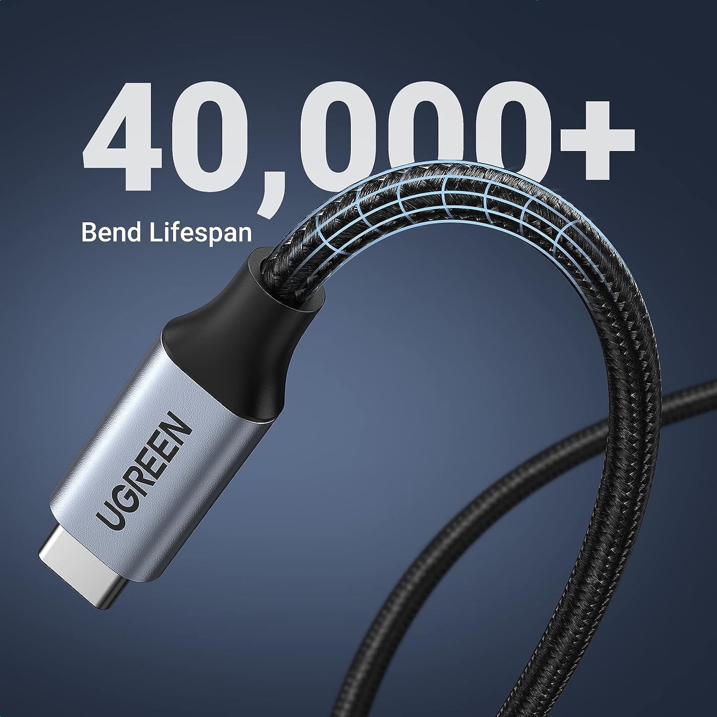 UGREEN USB-C 3.1 Gen 2 Extension Cable - 10Gbps 100w PD - US372