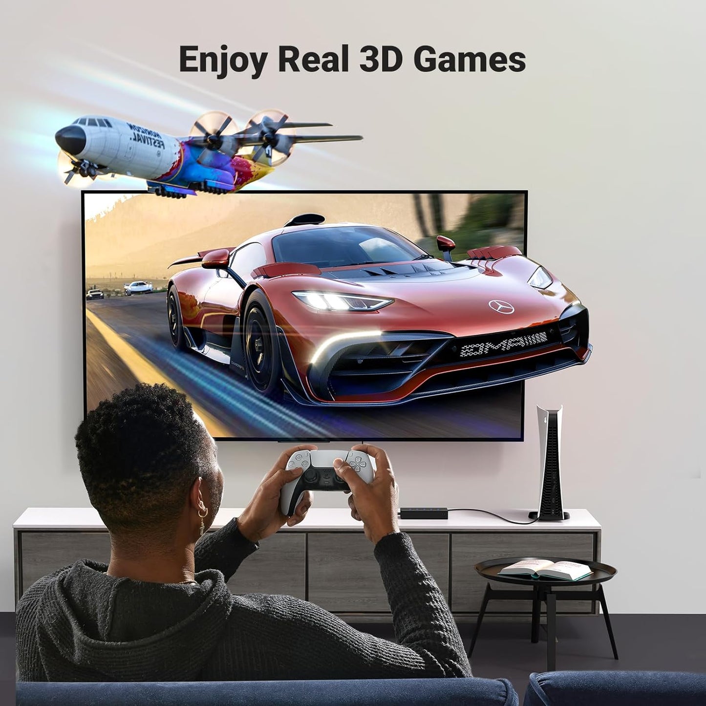 UGREEN 5 In 1 Out HDMI Switch with Remote