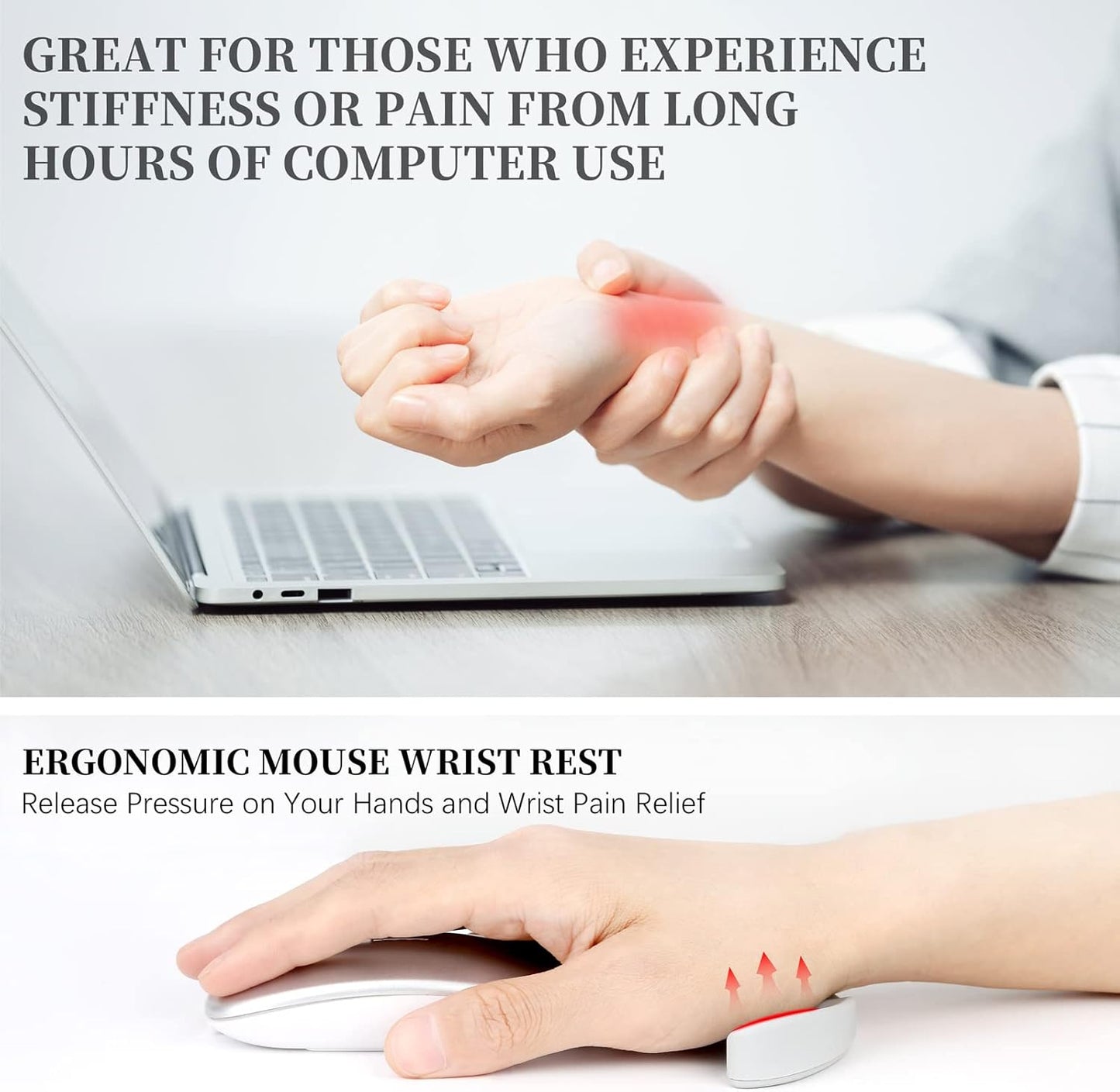 Ergonomic Mouse Wrist Rest Support Pad