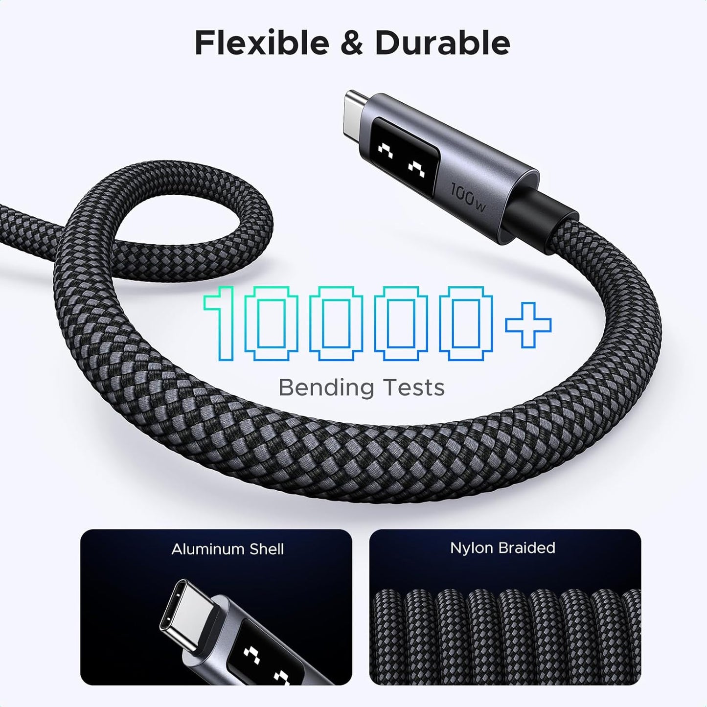 UGREEN Uno USB-C 100w PD Cable - L509