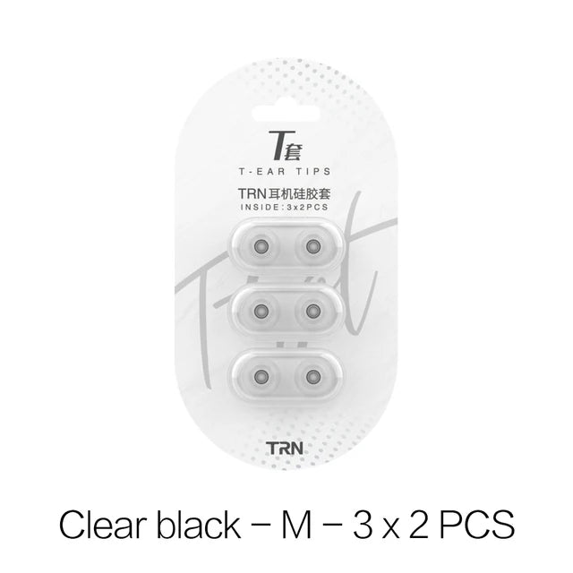 TRN T-Ear Silicone Tips - L M S for In-Ear Earphones