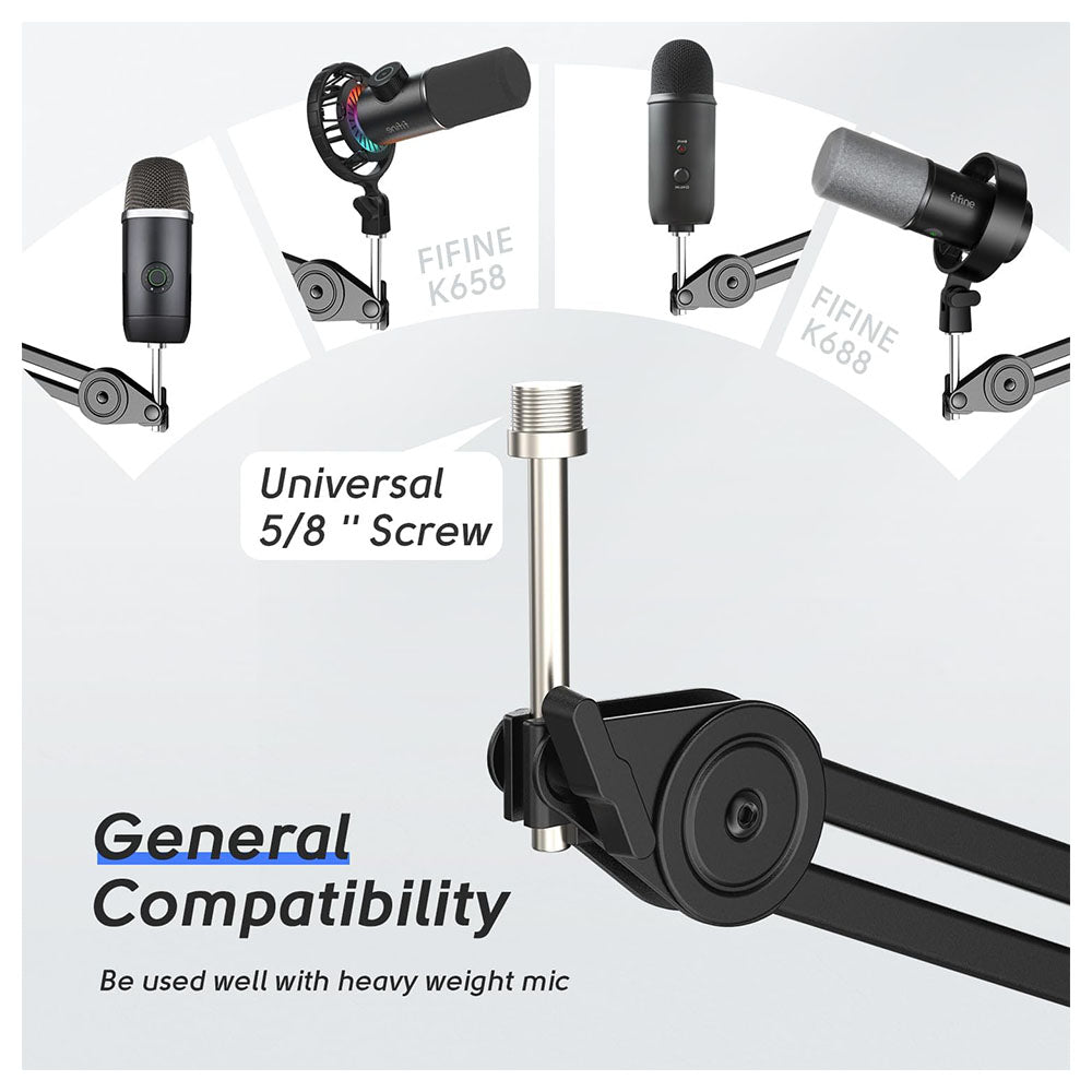 FIFINE Microphone Arm Stand - BM63