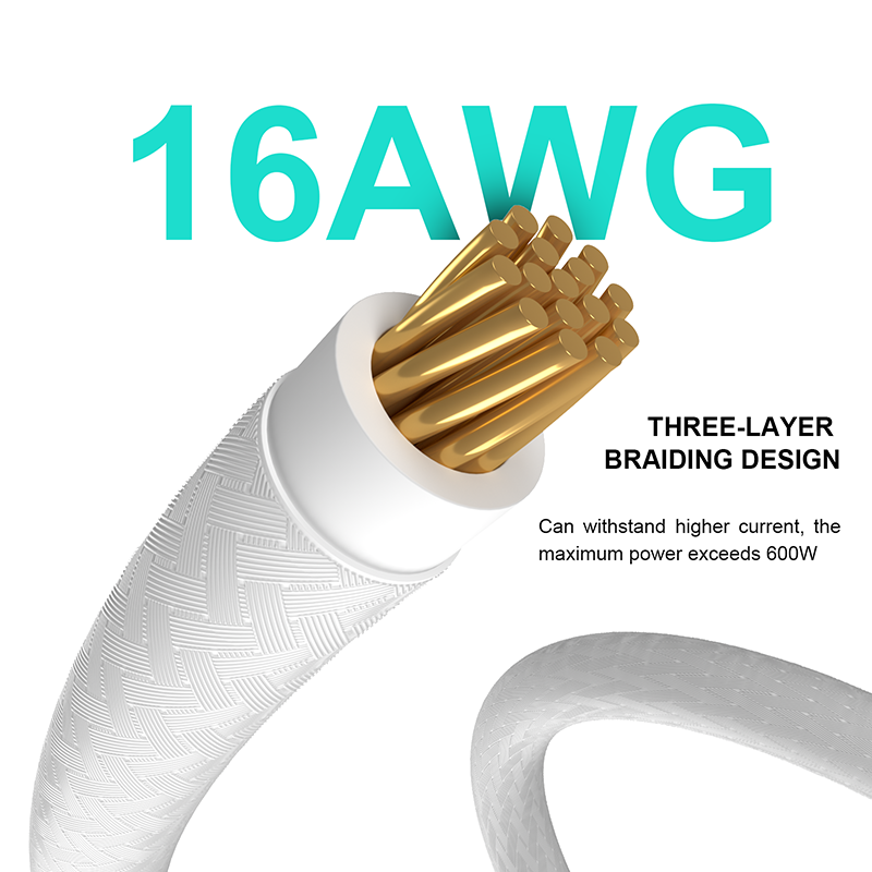 AsiaHorse 12VHPWR GPU Sleeved Power Supply Extension Cable