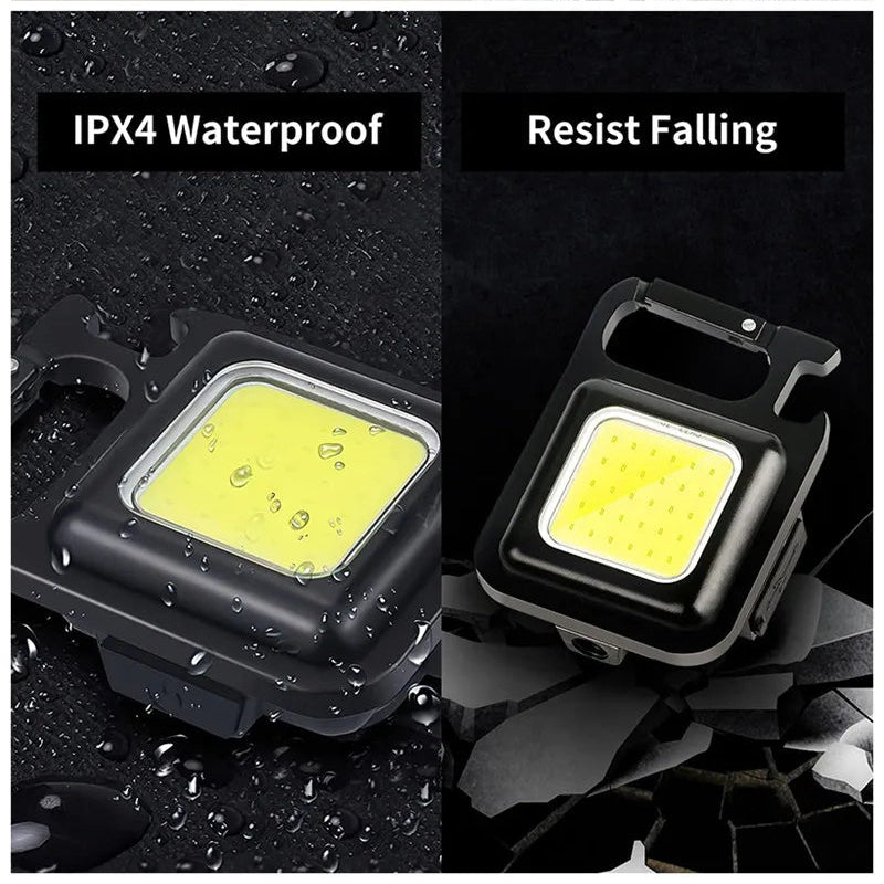 Rechargeable Keychain Flash Light