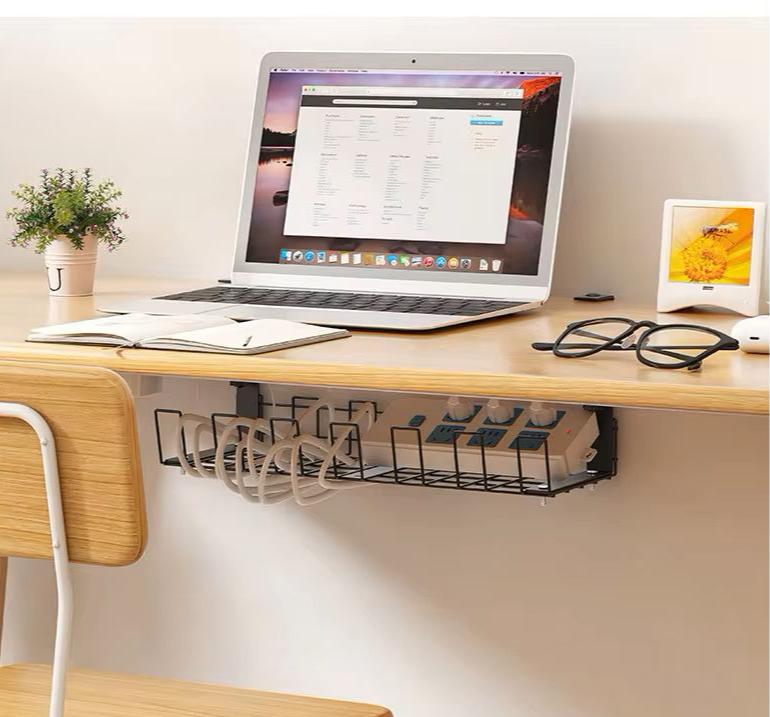 Under Desk Cable Management Tray