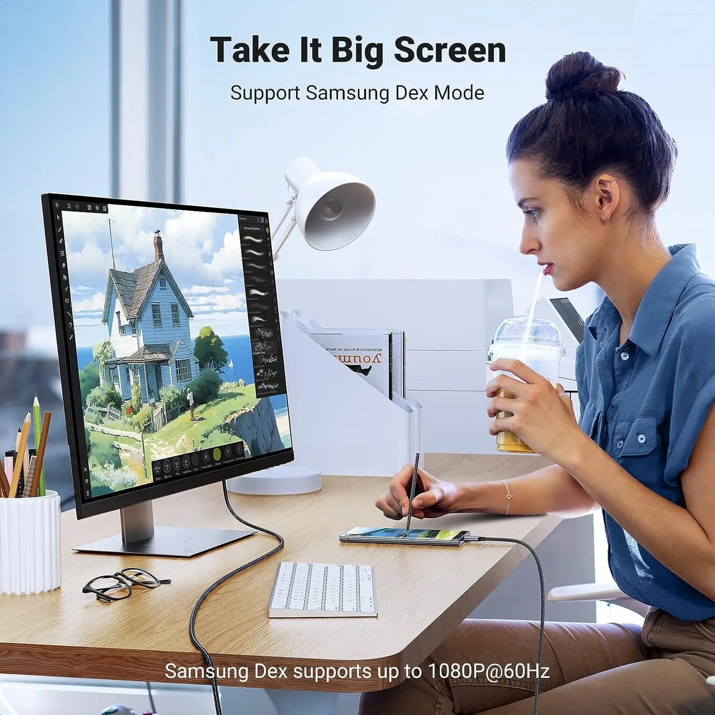 UGREEN USB-C to HDMI 2.1 8K Cable - CM565