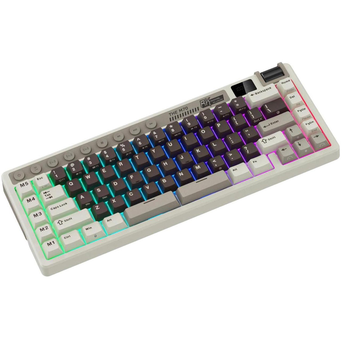 Royal Kludge RK M70 - 75% Wireless/Wired Mechanical RGB Gaming Keyboard