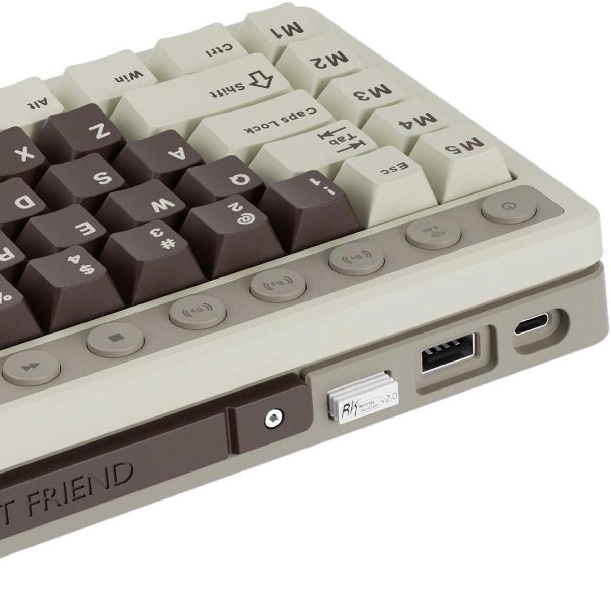 Royal Kludge RK M70 - 75% Wireless/Wired Mechanical RGB Gaming Keyboard