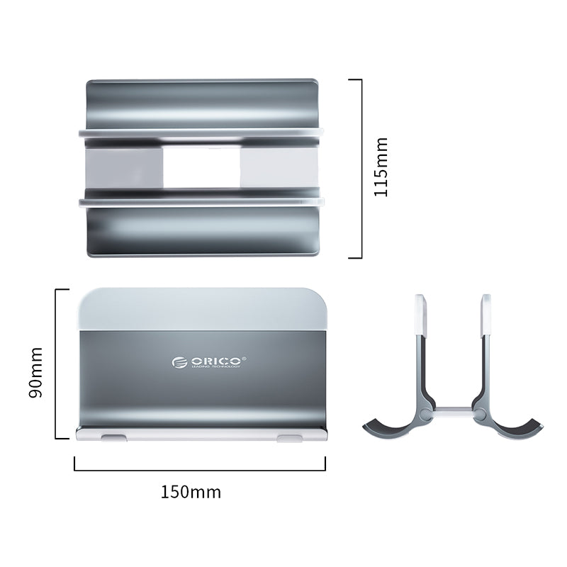 ORICO Gravity Locking Vertical Laptop Stand
