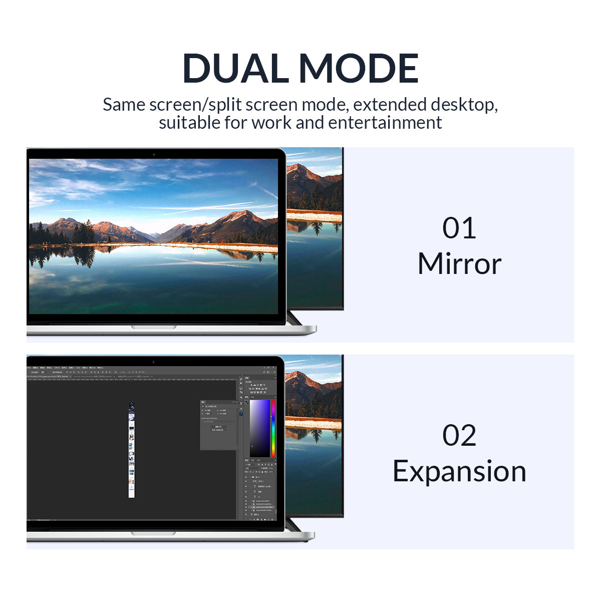 ORICO USB-C Male to HDMI Female adapter - 4K@60Hz