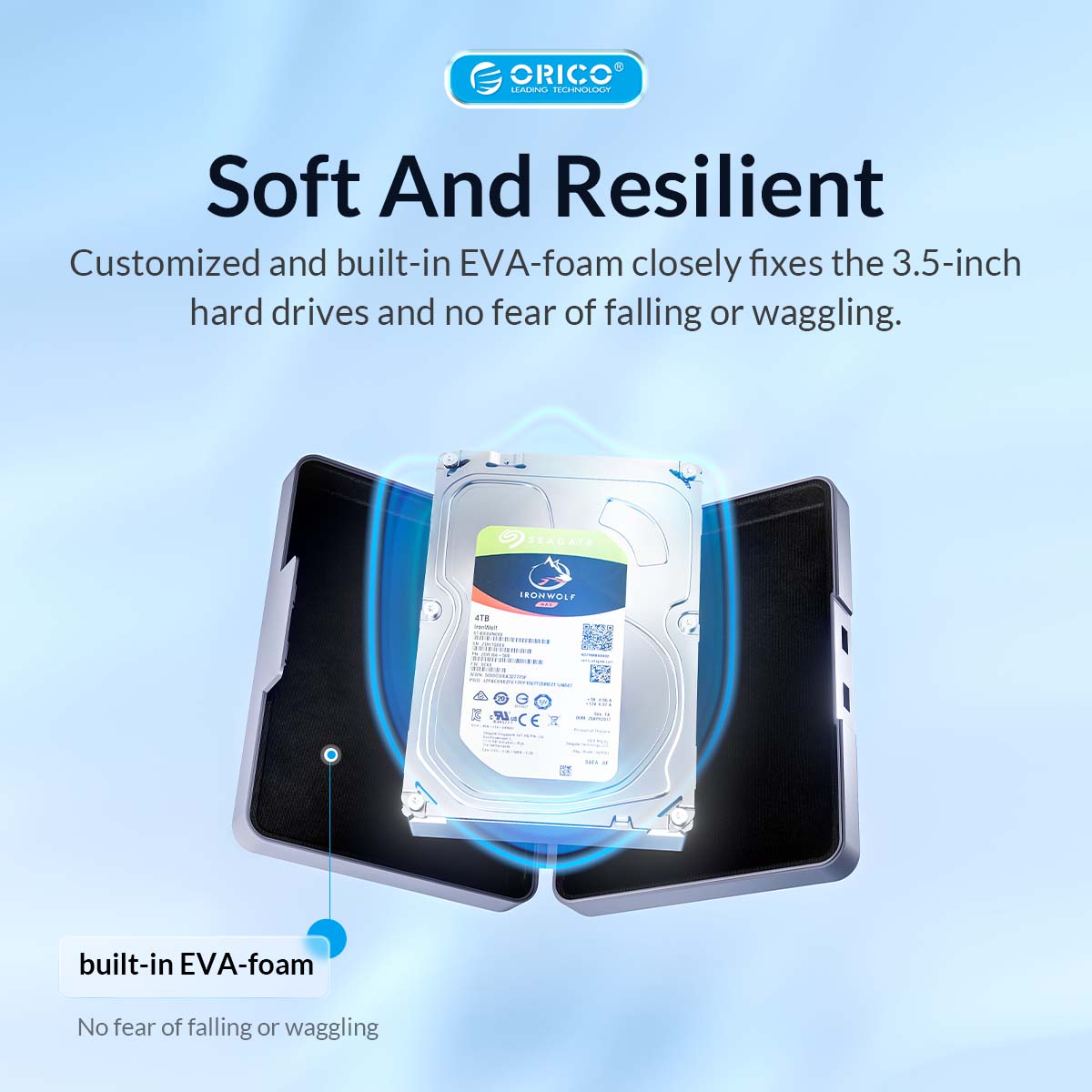 ORICO 3.5" Hard Drive Protection Case