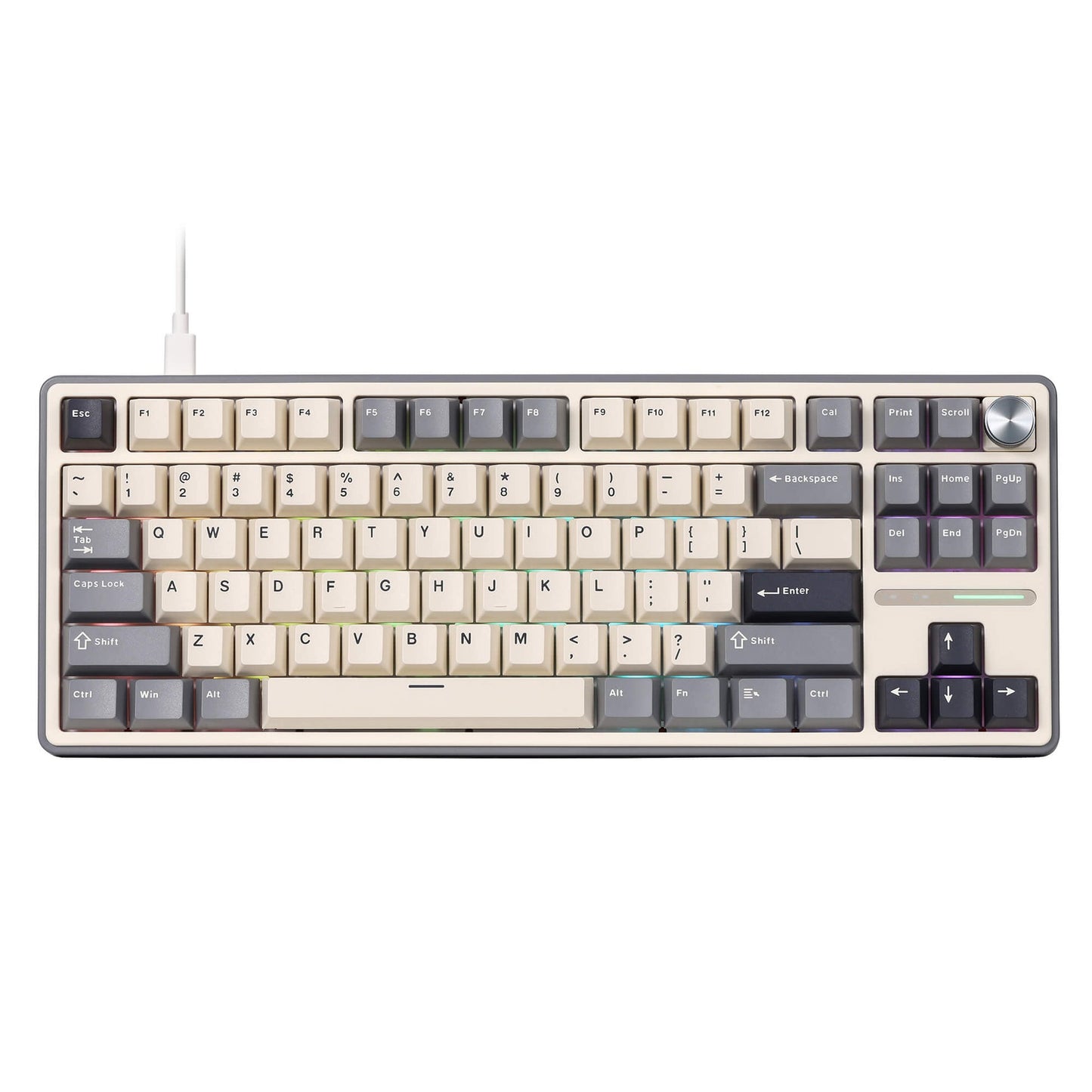 Royal Kludge RK R87Pro - TKL Wired Mechanical RGB Gaming Keyboard
