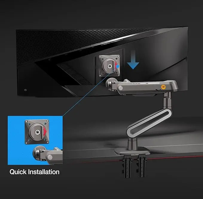 NB computer monitor stand - Single Arm A6 (50-Inch 18Kg)