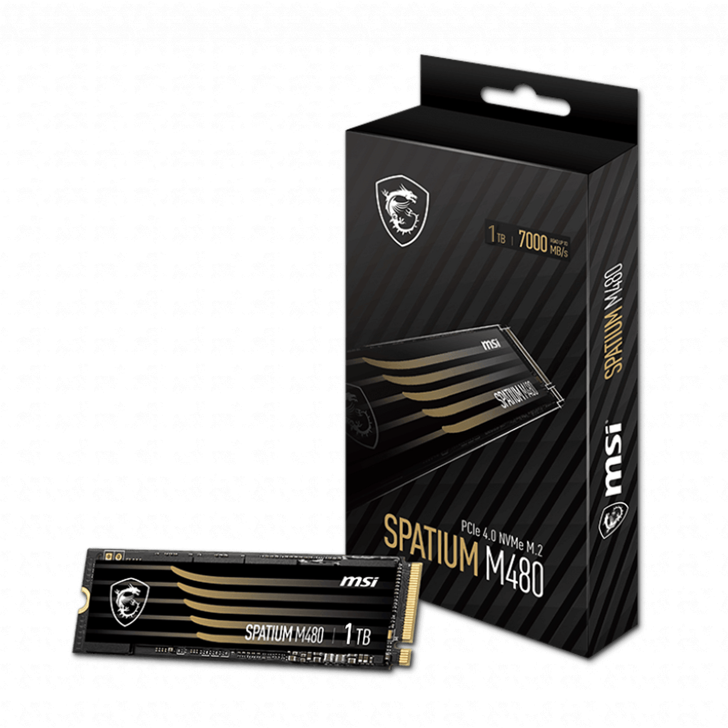 MSI Spatium M480 Pro Gen4 NVMe SSD