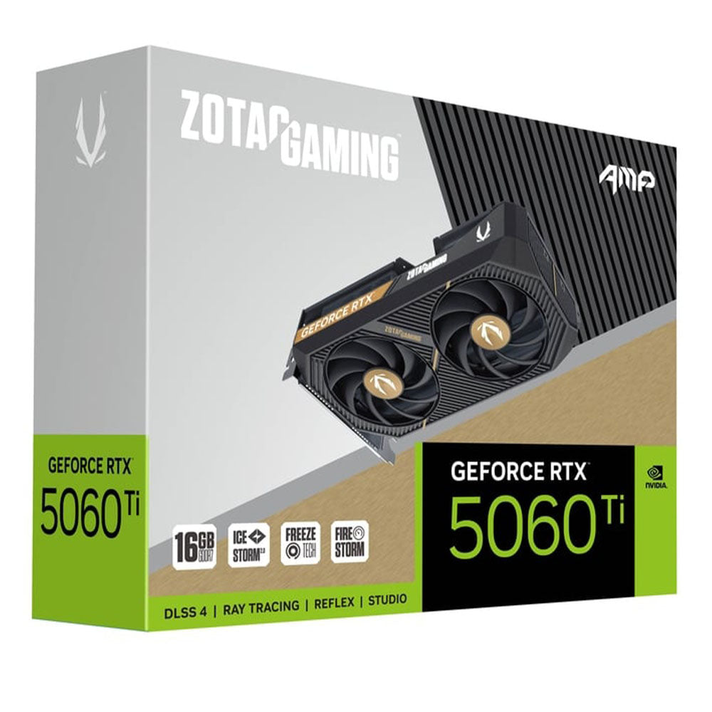 Zotac GeForce RTX 5060Ti AMP - 16GB GDDR7 Graphics Card