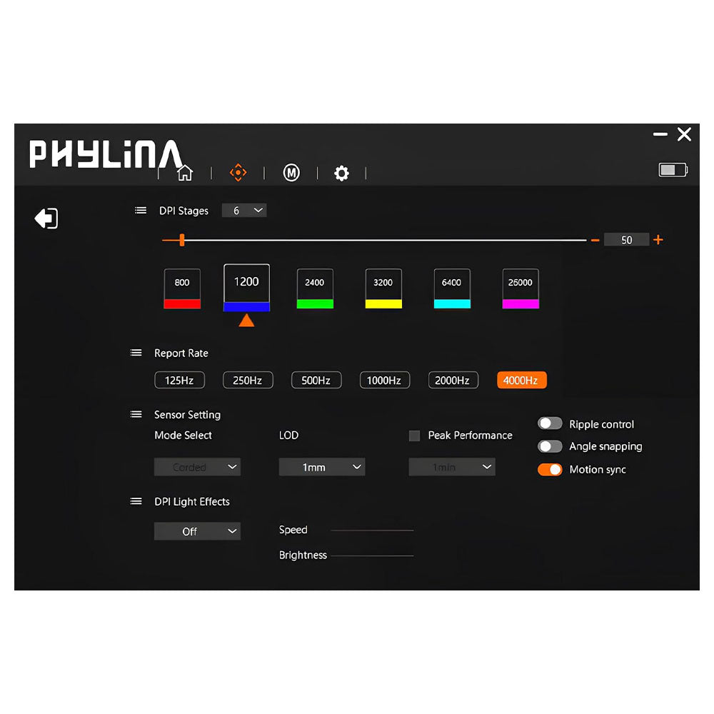 Phylina S450 PRO - Wireless Gaming Mouse