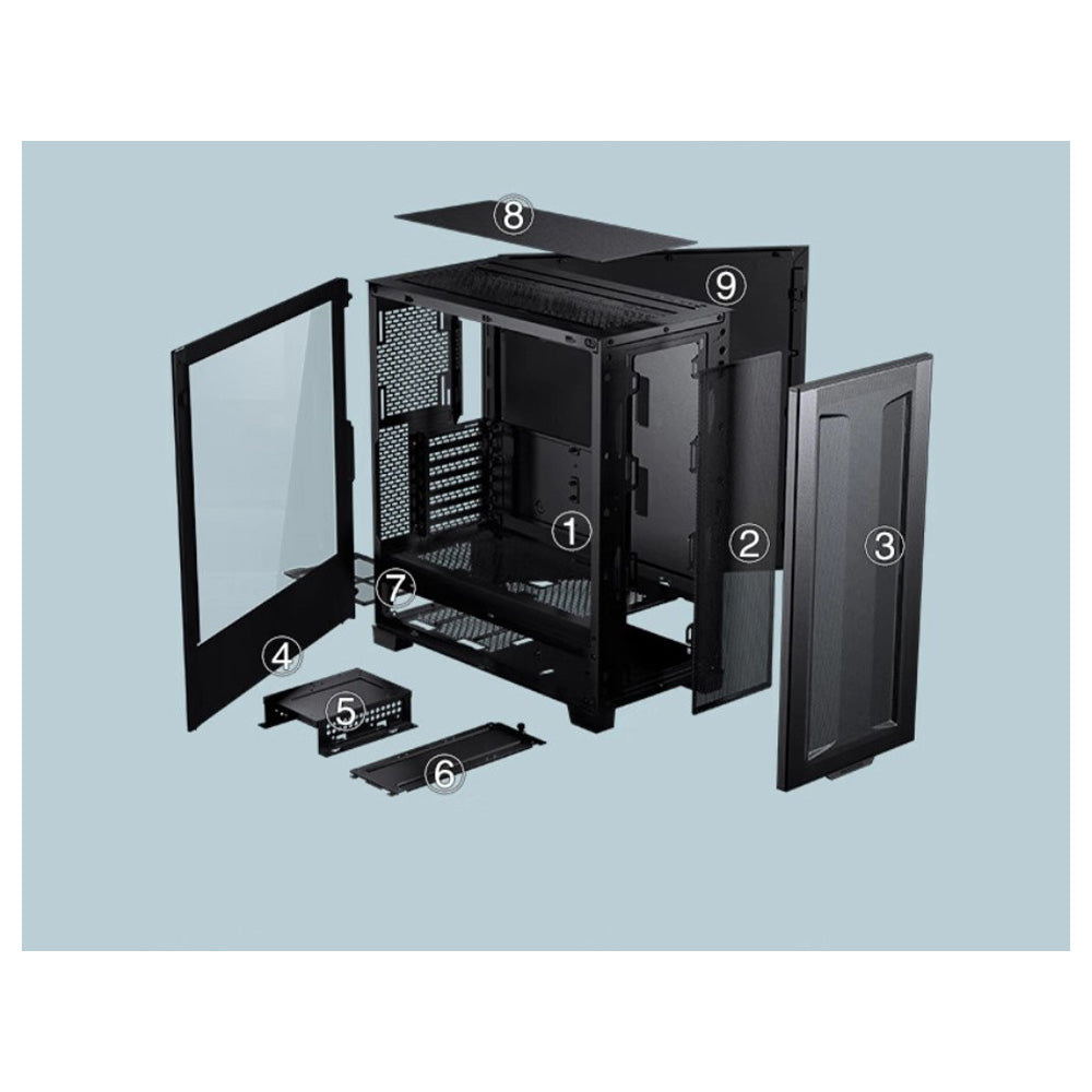 Phanteks XT523 P2 Deluxe - ATX Tempered Glass Mid-Tower Case