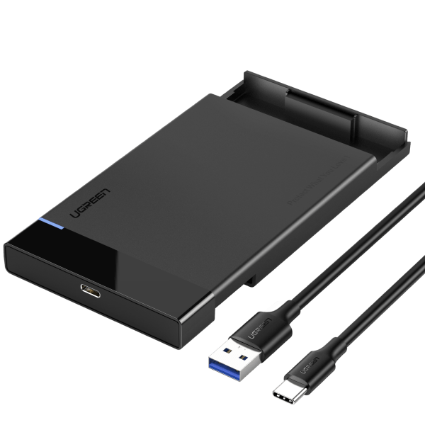 UGREEN USB C 2.5 Inches SATA III Hard Drive Enclosure - US221