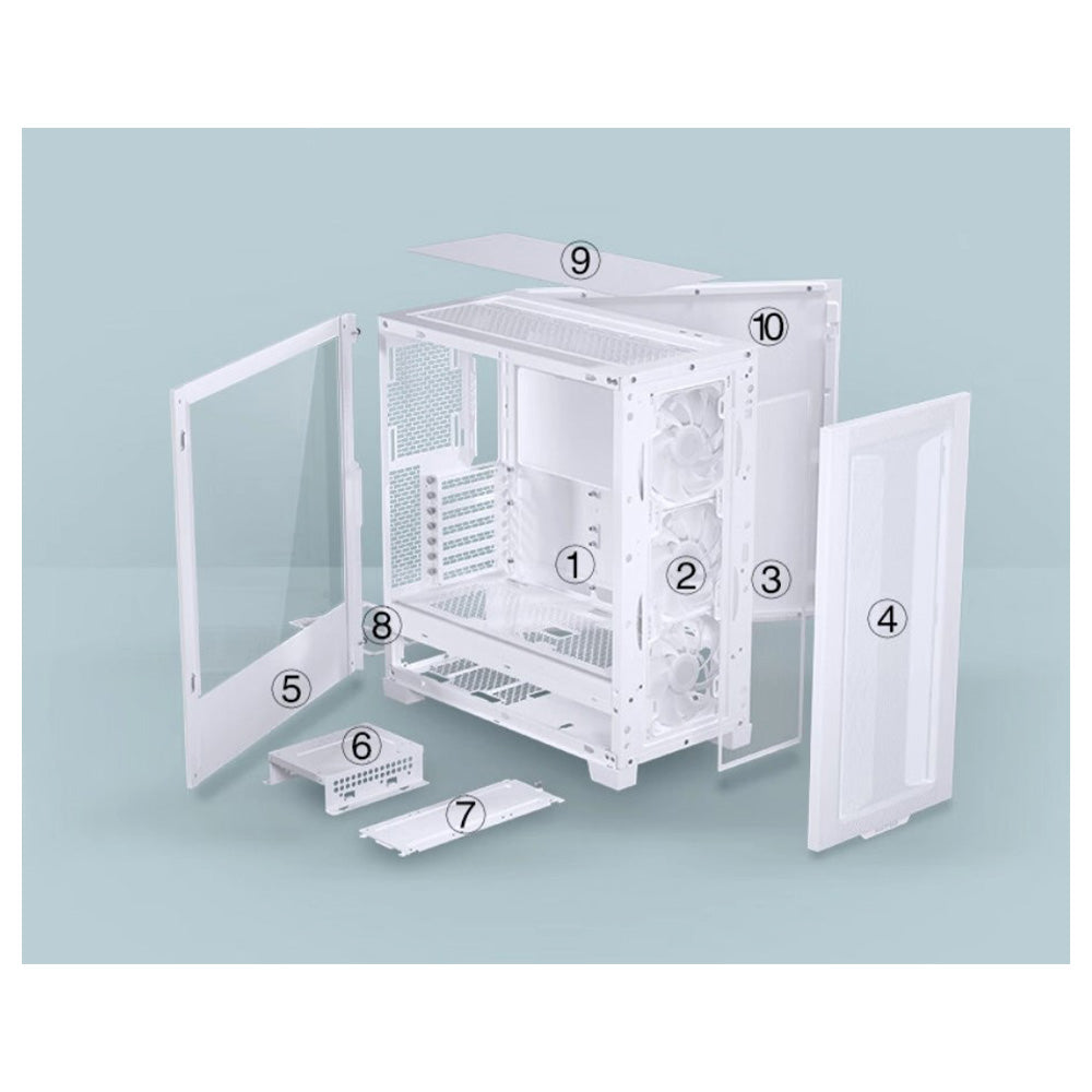 Phanteks XT523 P2 Deluxe - ATX Tempered Glass Mid-Tower Case