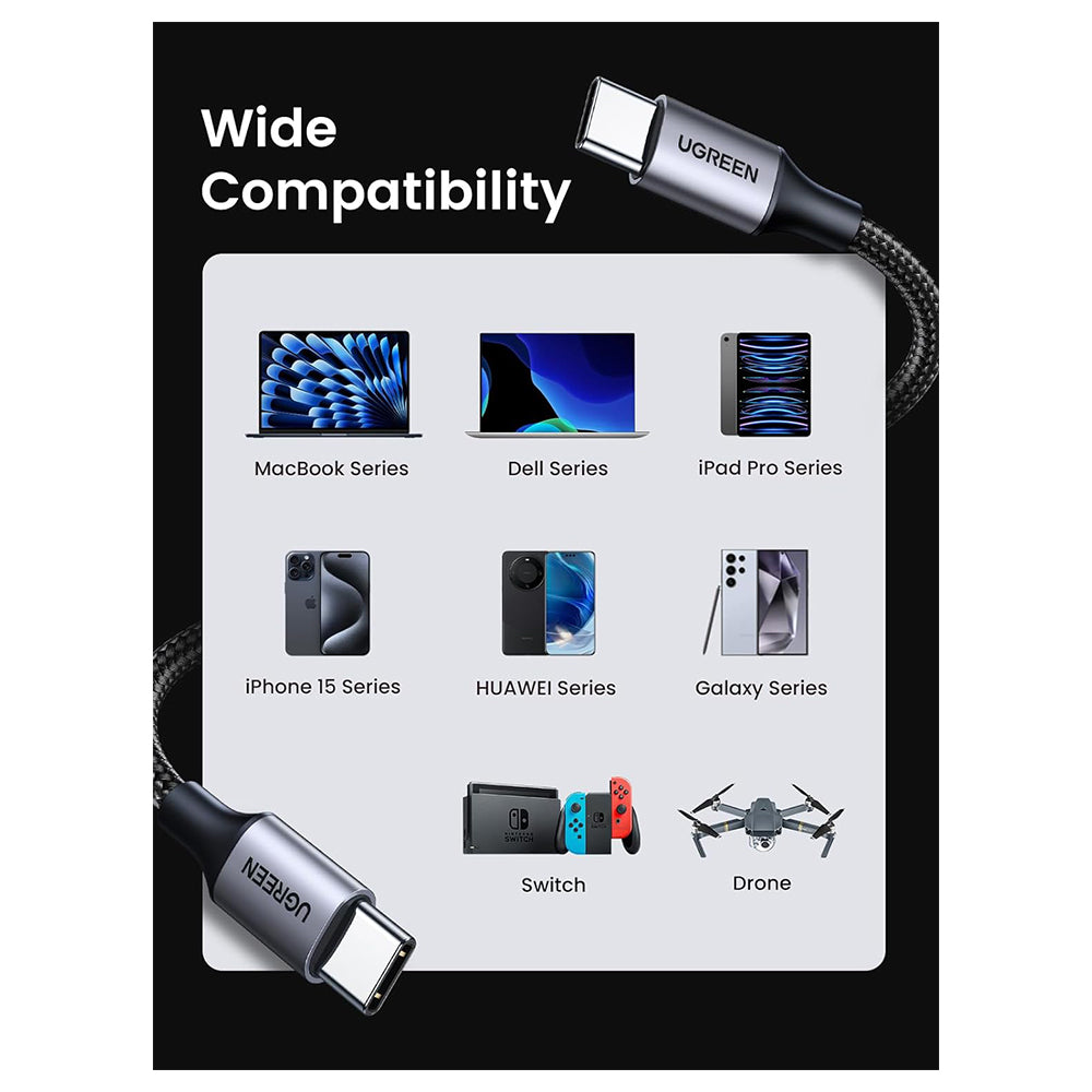 UGREEN USB-C 60w PD Cable