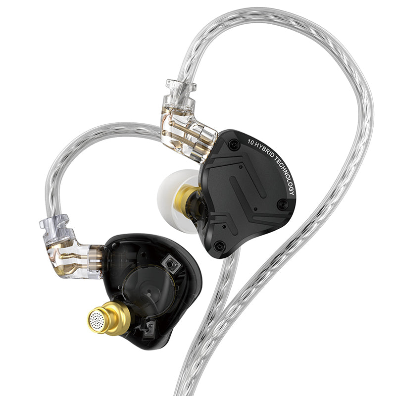 KZ ZSN PRO 2 1BA+1DD Hybrid Driver IEMS Hifi Earphones with Detachable  Cable