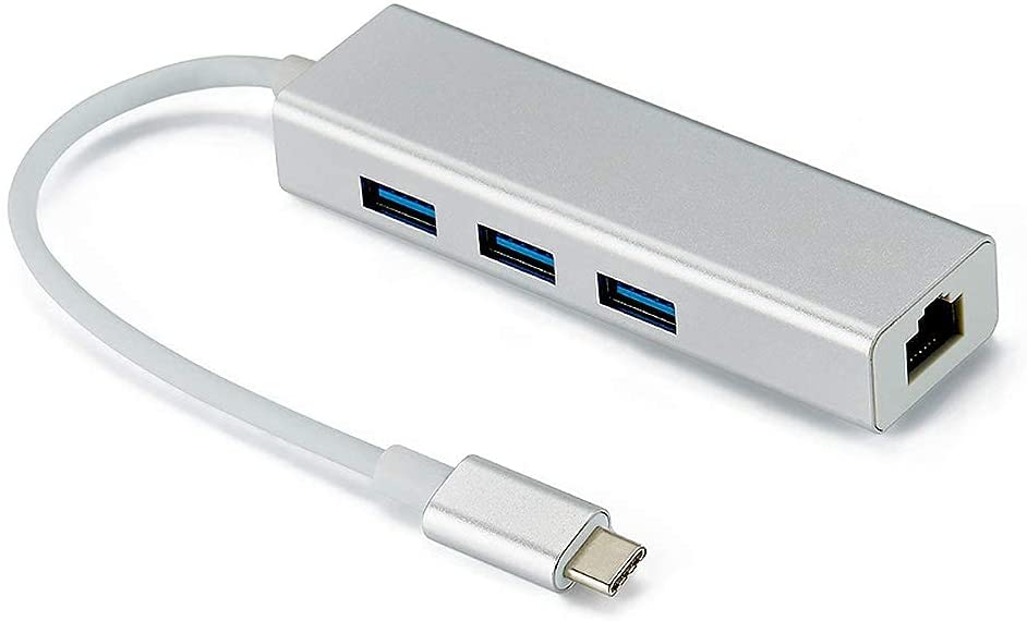 4-in-1 Multifunction USB-C to Ethernet Hub