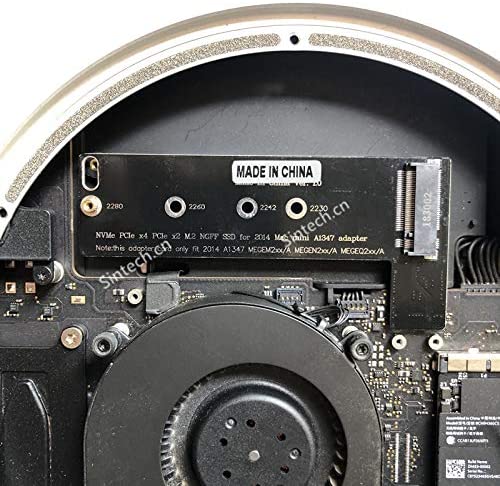 M.2 NGFF NVMe SSD Adapter for Mac Mini Late 2014