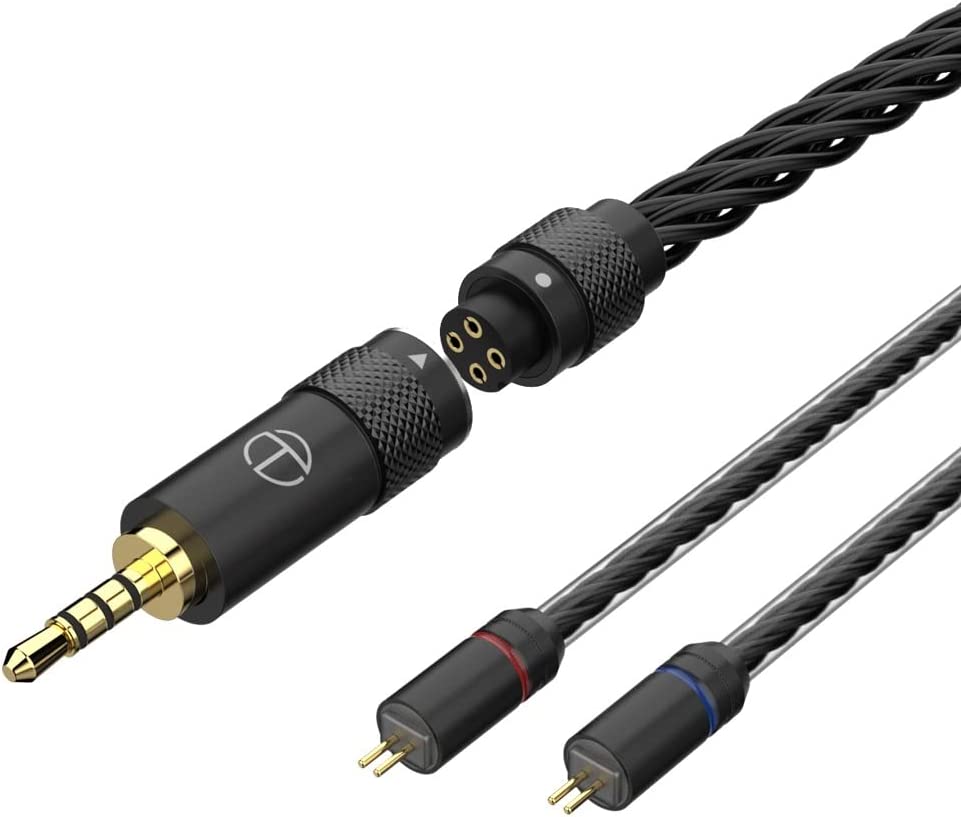 TRN T2 PRO Earphone Upgrade Cable - 16 Core Silver Plated