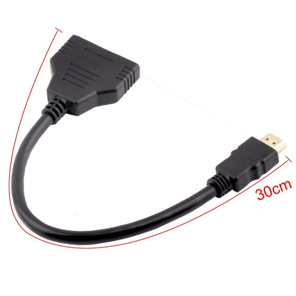 HDMI Splitter Cable - HDMI male to 2 female HDMI
