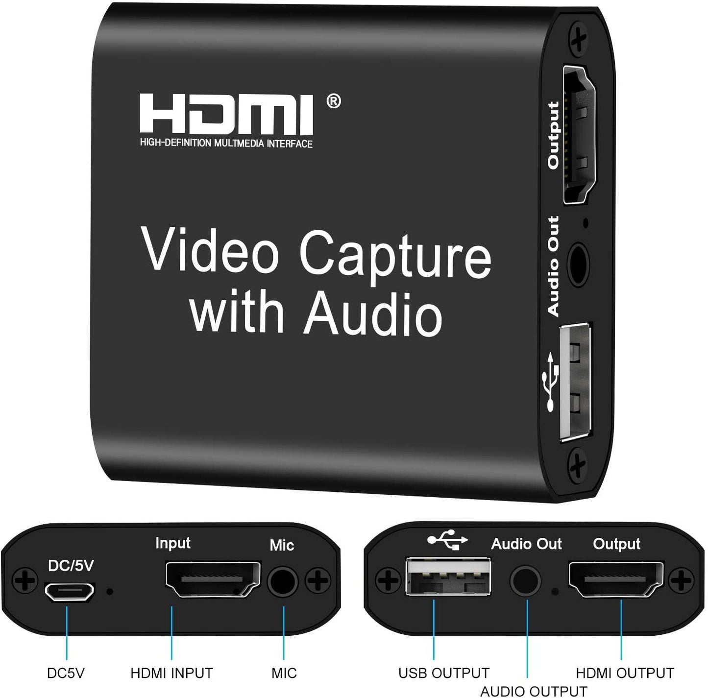 HDMI Capture Card With Audio
