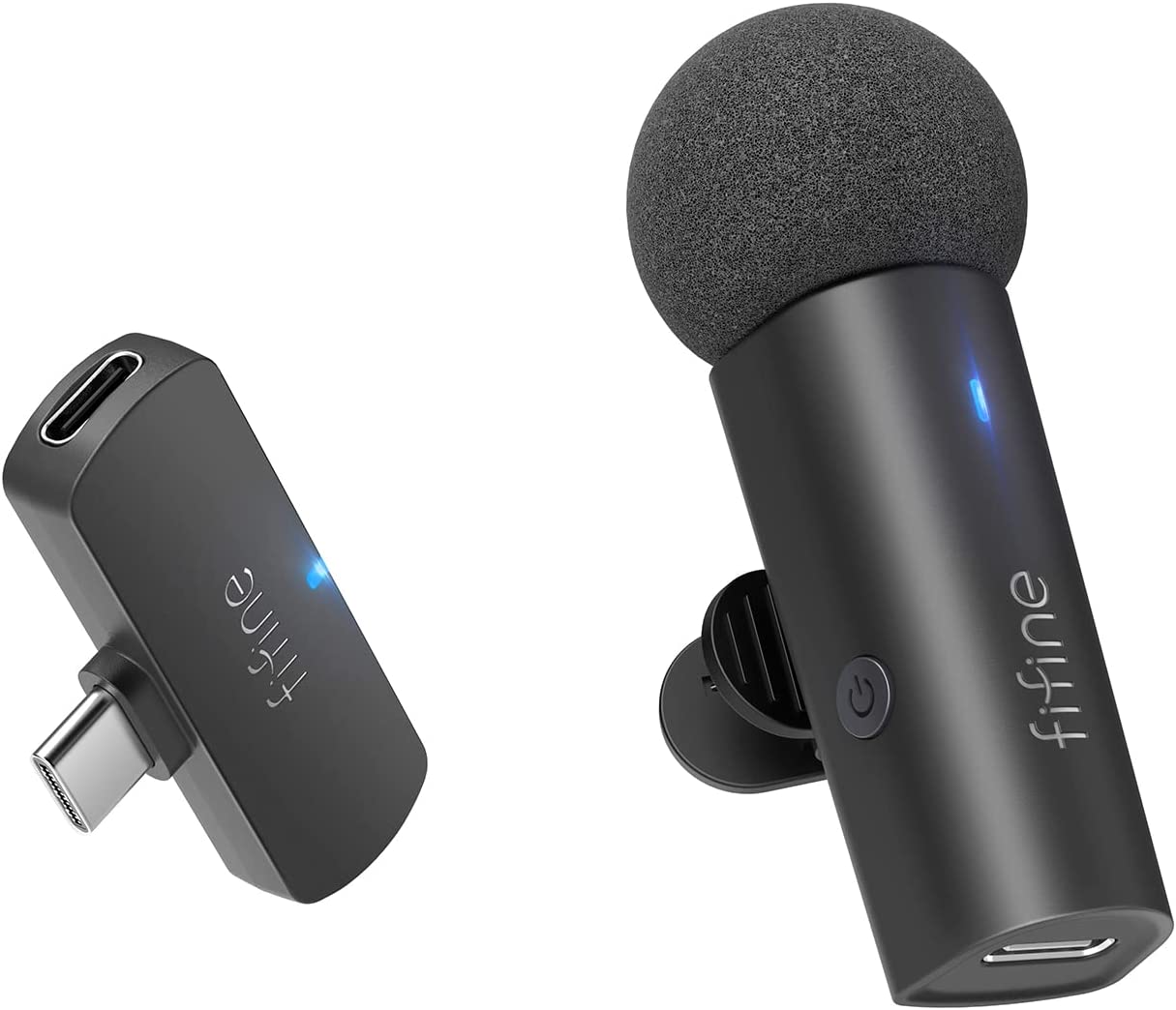 FIFINE M6 - Wireless Omnidirectional Lavalier Lapel Microphone